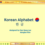 Korean alphabet