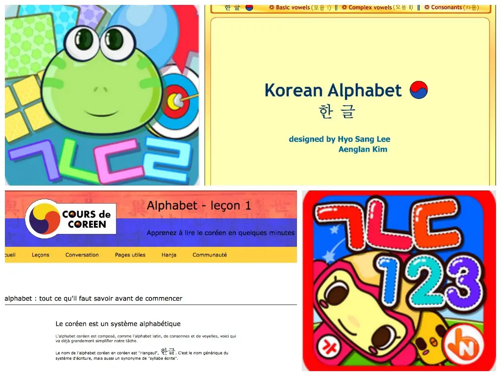 Top 10 des sites et applications pour apprendre l'alphabet coréen (Hangul)